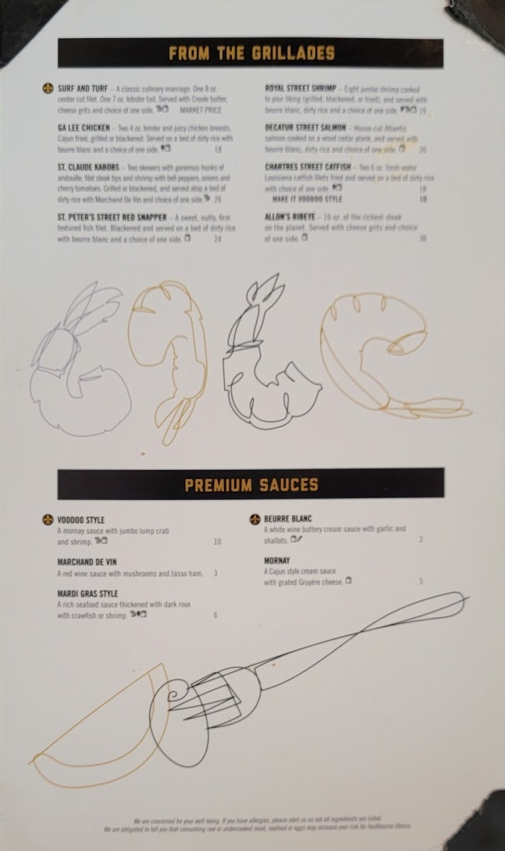 Nola's ...Creole & Cocktails Menu - Image 3