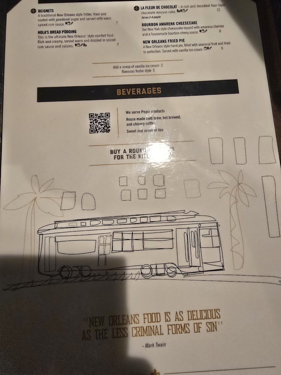 Nola's ...Creole & Cocktails Menu - Image 4